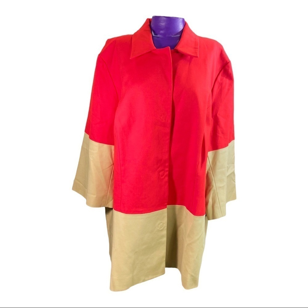 Coldwater Creek colorblock jacket